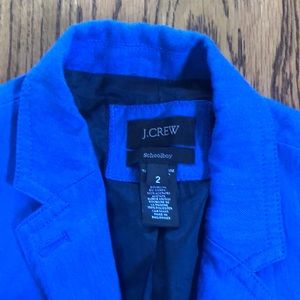J. Crew Schoolboy Blazer in Cobalt blue